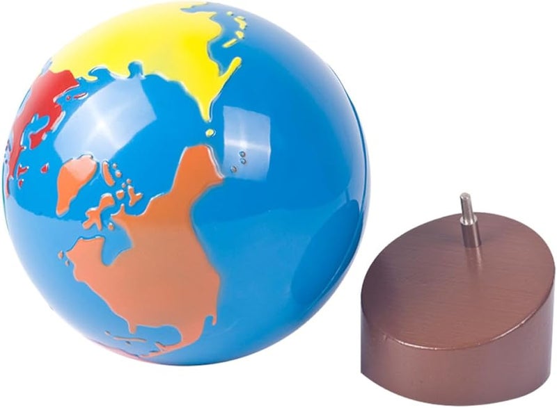 BESPORTBLE Eye Friendly Desktop World Globe for Early Education Home School Office Learning - Image 1
